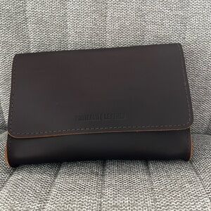 Portland Leather Dark Brown Belt Bag